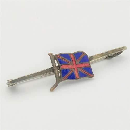 WW1 British Union Jack flag brooch