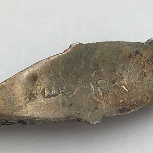 Antique Edwardian Horn and Silver whistle spoon - Adie and Lovekin, Birmingham 1903