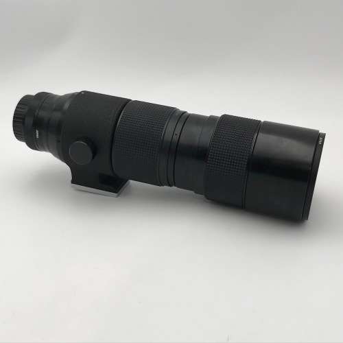 Vivitar 120mm-600mm f  1:5,6-8,0 telephoto 200m lens in case - lens is clean - P/K mount