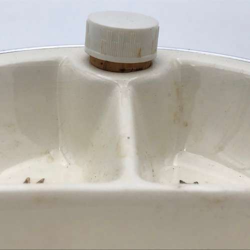 Vintage Childs feeding bowl with hot water warming tray