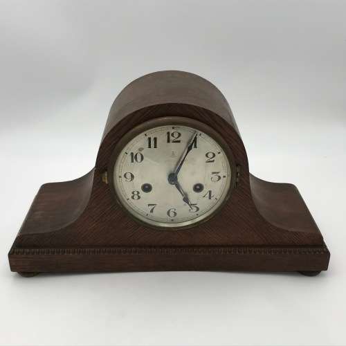 Vintage Gustav Becker Mantle Clock - not working - suspension spring broken