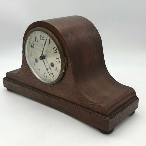 Vintage Gustav Becker Mantle Clock - not working - suspension spring broken