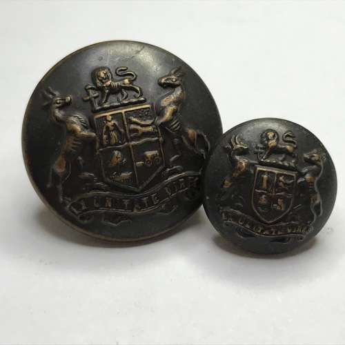 Lot of 14 SA Army uniform buttons