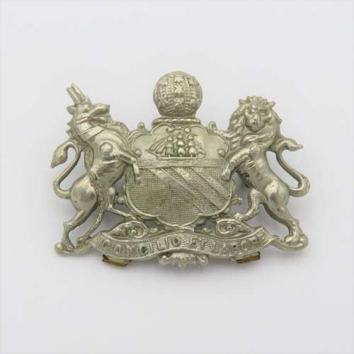 British Army Manchester Regiment cap badge - Bottom missing