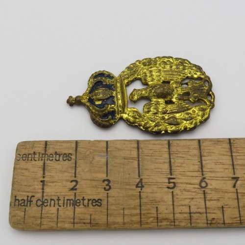 Italian Air Force cap badge - No pins