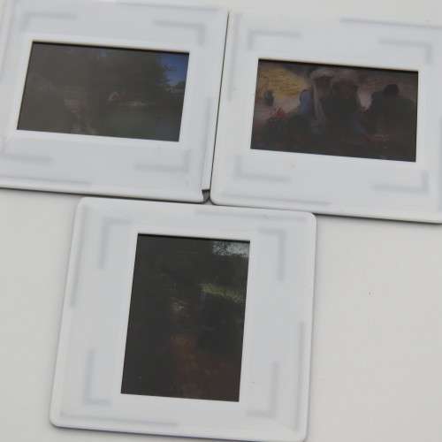 Lot of 27 Old Photo slides taken early 1980`s by photo journalist