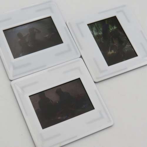 Lot of 27 Old Photo slides taken early 1980`s by photo journalist