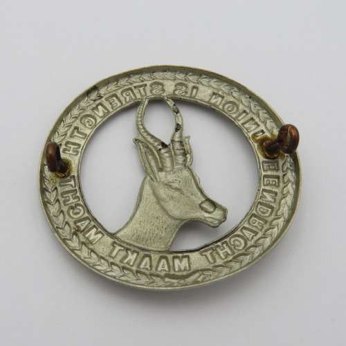 WW1 4th SA Infantry cap badge