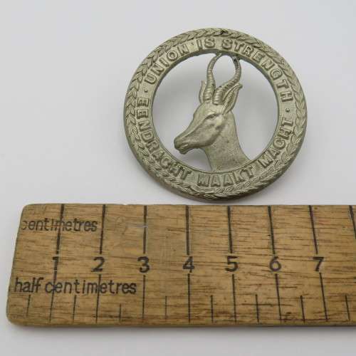 WW1 4th SA Infantry cap badge
