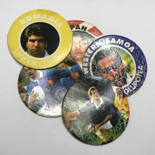 ARLENCO SIAMA Rugby collectible discs 1995 World Cup - lot of 29