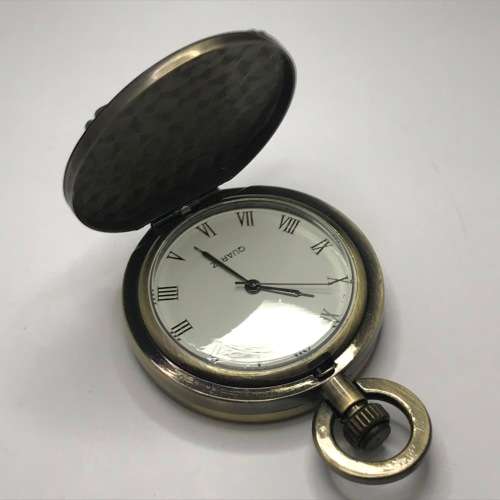 Hull Hunter Fire Fighter Quartz pocket watch - needs battery