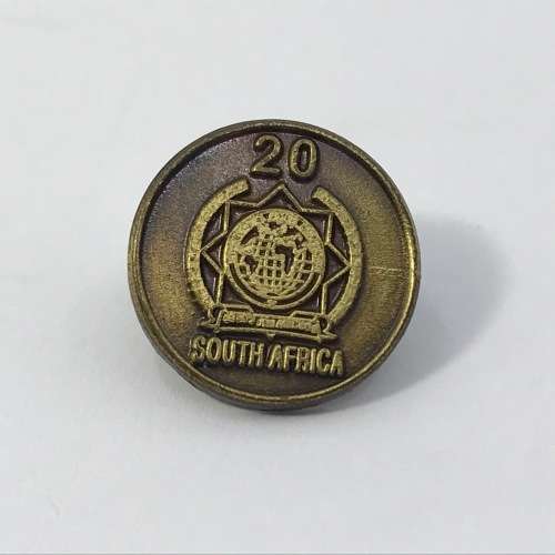 International Police Association South Africa 20 Years pin badge