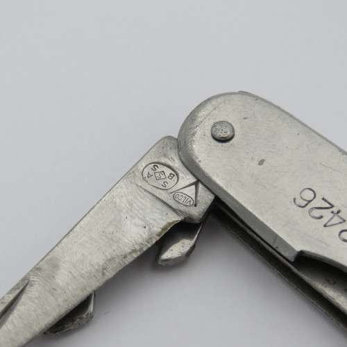 Wilco SADF military issue pocket knife - Blade well used