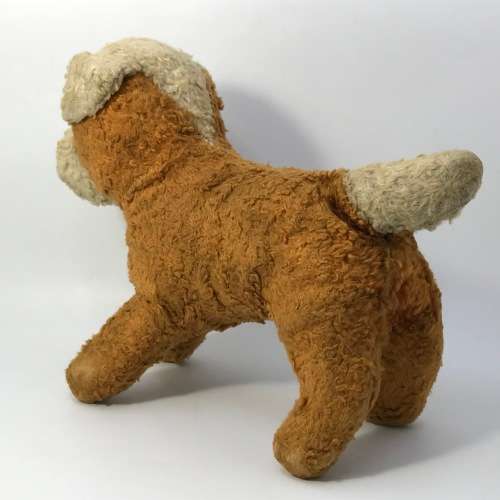 Vintage puppy dog plush toy