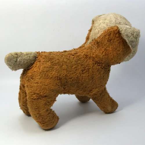 Vintage puppy dog plush toy
