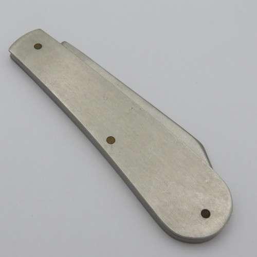 Vintage Joseph Rodgers folding pocket knife with stainless steel handle - Blade well used