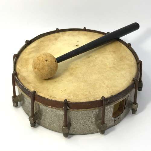 Vintage Tabor drum with stick