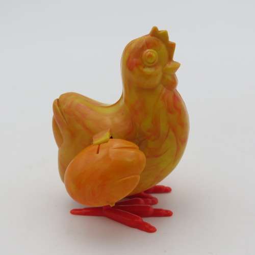 Vintage Leghern Lucy The laying hen toy