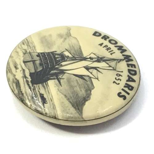 Van Riebeeck Festival Drommedaris April 1652 lapel badge