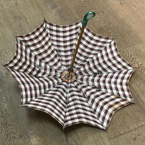 Vintage small hand sun umbrella