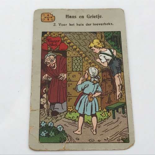 Set of 8 Dutch Rhymes story cards - 4 per story