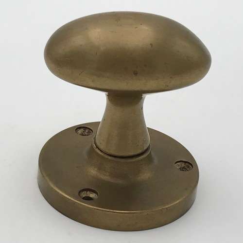 Pair of vintage brass door knobs