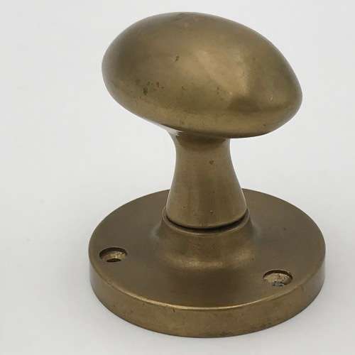 Pair of vintage brass door knobs