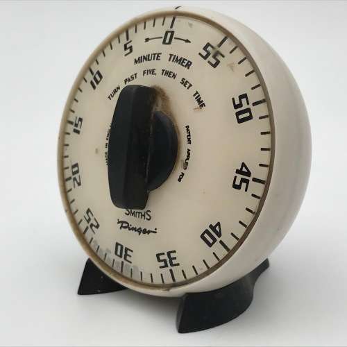 Vintage Smiths Pinger 60 minute kitchen timer