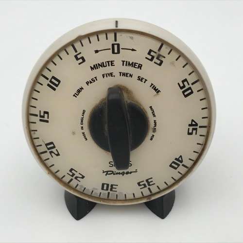 Vintage Smiths Pinger 60 minute kitchen timer