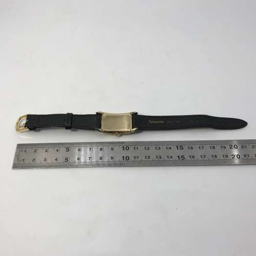 1930`s Gruen Curvex Precision 10kt Gold filled mens watch - rare model - working