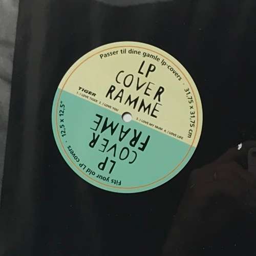 Lp Vinyl record cover frame