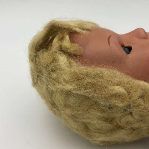 Antique composition doll with sound box - no clothing
