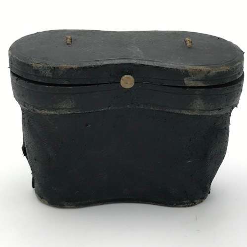 Pair of Antique Opera binoculars in leather case