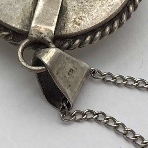 Sterling Silver necklace with Scorpio pendant - total weight 8,4g - 45cm