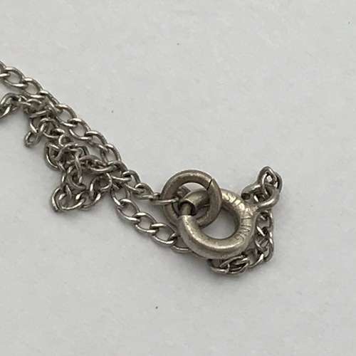 Sterling Silver necklace with Scorpio pendant - total weight 8,4g - 45cm