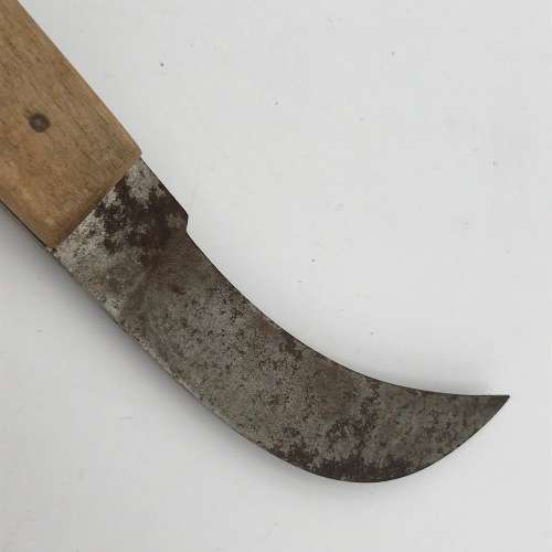 Vintage Pruning knife with wooden handle