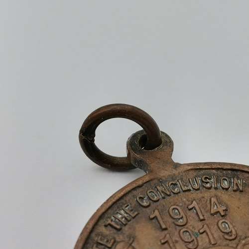 1919 Johannesburg WW1 commemorative medallion