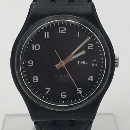 Swatch Quartz watch with day/date - working