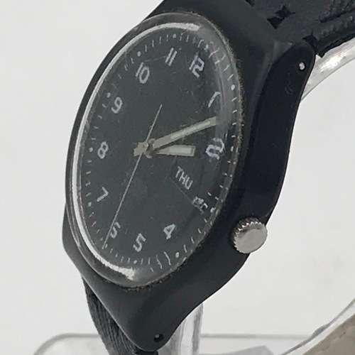 Swatch Quartz watch with day/date - working