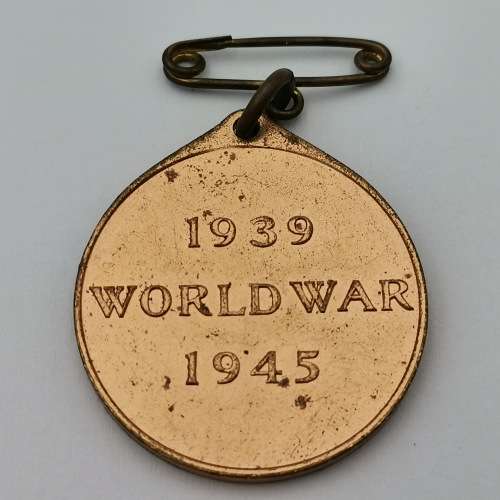 Southern Rhodesia 1939-1945 world war medallion