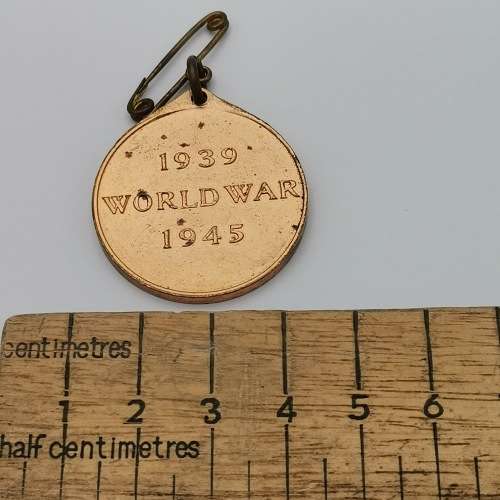 Southern Rhodesia 1939-1945  world war medallion