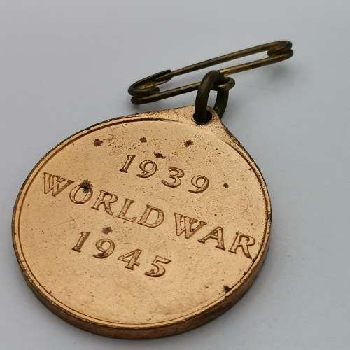 Southern Rhodesia 1939-1945  world war medallion