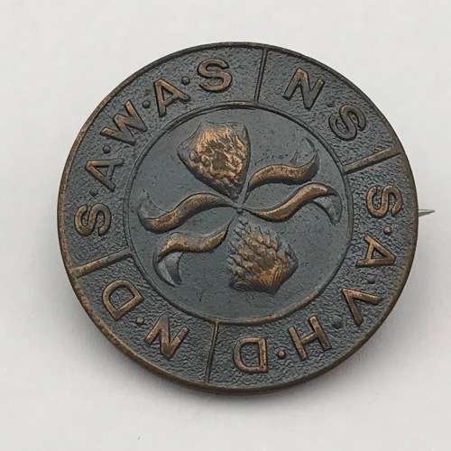 SAWAS - SA Womans Auxiliary Service badge #56/697