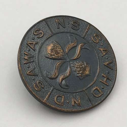 SAWAS - SA Womans Auxiliary Service badge #56/697