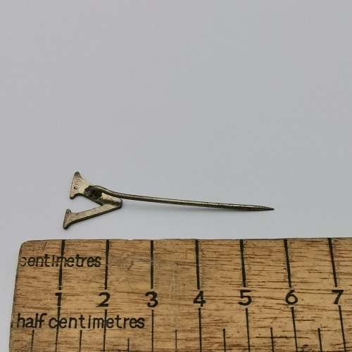 WW2 Sterling silver victory stick pin