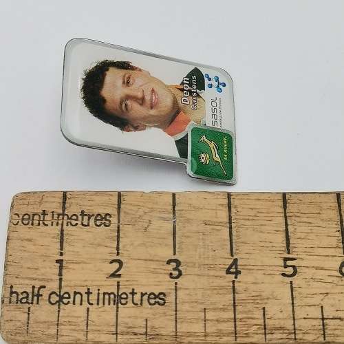SA Rugby Deon Carstens pin badge