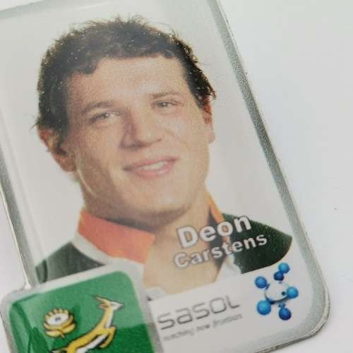 SA Rugby Deon Carstens pin badge