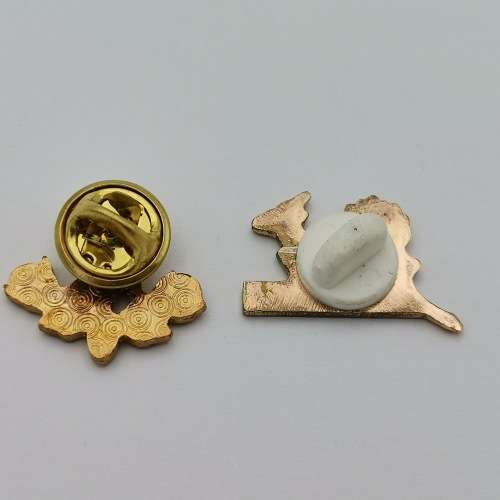 Pair of SA Rugby pin badges