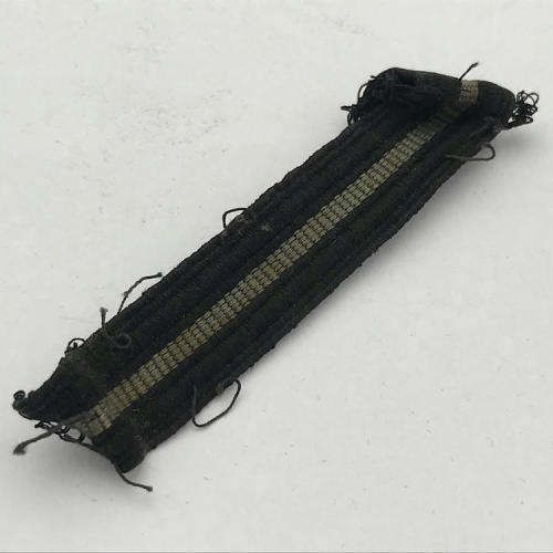 Pieces of RAF epaulette rank stripes material