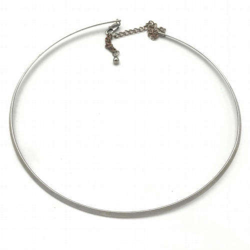 Lot of costume jewellery choker necklaces - 38cm